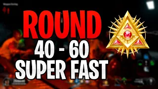 ROUND 40 - 60 SUPER FAST! COD Black Ops 4 ZOMBIES - CLASSIFIED NORMAL DIFFICULTY!