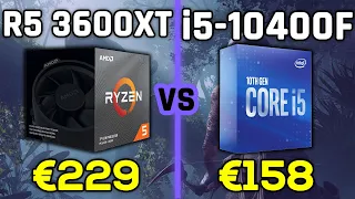 Ryzen 5 3600XT vs i5-10400F vs i5-9400F | Gaming, Rendering, Temperatures, Power