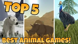 Top 5 best roblox animal games for mobile! (2022)