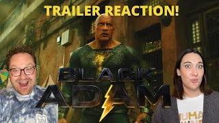 BLACK ADAM (2022) TRAILER REACTION!!!  (First Time Watching!)