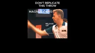 DON'T replicate this DARTS throw - MAGNUS CARIS #ai #pdc #darts