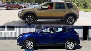 SLIP TEST - Dacia Duster 4WD vs Nissan Qashqai All Mode - AUTO & LOCK - @4x4.tests.on.rollers