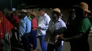 Canto de licença folia de Natividade em Santa Rosa.