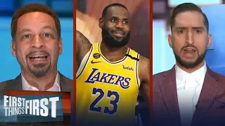 Wright & Broussard talk Lakers v Nuggets series, Denver missed the window | NBA | FIRST THINGS FIRST