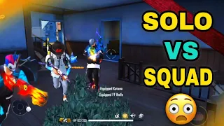 HARD LOBBY SOLO VS SQUAD FREE FIRE AGGRESSIVE OP GAMEPLAY || FULL RUSH GAMEPLAY || GARENA FREE FIRE