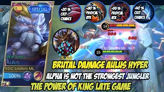 AULUS NEW UPDATE BUILD  best build aulus 2023 tutorial aulus hyper 2023 - aulus game play AULUS MLBB