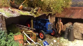 1/32 farm diorama