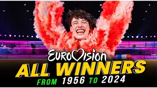 All Eurovision Song Contest Winners from 1956 to 2024