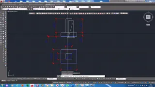 Проектирование пространственного арматурного каркаса постамента фундамента в Autocad