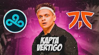 БУСТЕР СМОТРИТ CLOUD9 vs FNATIC | КАРТА Vertigo