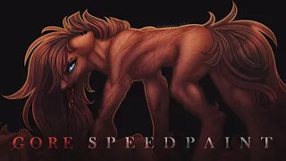 [HEAVY GORE/13+] Eclipsed - MLP Speedpaint