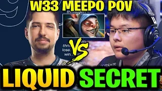 W33 Meepo The International 2019 LIQUID vs SECRET