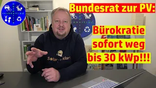 Photovoltaik bald auch bis 30 kWp ohne Finanzamt? - Neue Regelungen  für steuerliche Vereinfachung