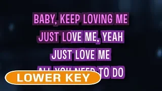 Love On The Brain (Karaoke Lower Key) - Rihanna