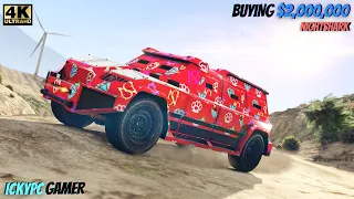 GTA 5 Online : Buying Nightshark Customization & Review For $2,000,000
