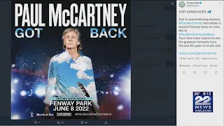 Paul McCartney adds second show in Massachusetts