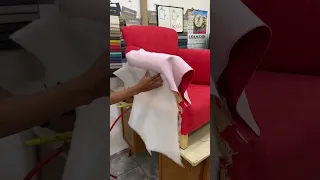 Técnica secreta del tapizado del sillón #shorts
