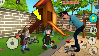 Scary Robber Home Clash Update Special Levels Control Brian Troll Felix & Lester part 1084