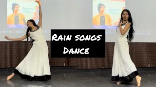 Rain songs dance 🌧️| college dance performance |