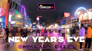 New Year's Eve @ Niagara Falls  //  4K Virtual Tour  //  2023