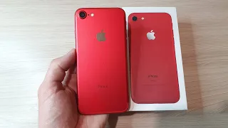 IPHONE 7 PRODUCT RED С ALIEXPRESS ЗА 9600 РУБЛЕЙ!