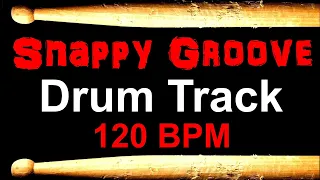 Snappy Rock Drum Track 120 BPM Drum Beat for Bass Guitar Backing Tracks Drum Beats Instrumental 🥁433