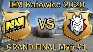 НАВИ и Г2 в ГРАНД ФИНАЛЕ | Navi vs G2 Grand Final Map #1 bo5 Nuke | IEM Katowice 2020 by Neosporimiy