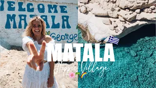 Matala - Das Hippie Dorf auf Kreta 🌈 // Griechenland Urlaub 2020