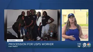 Honoring the life of USPS employee killed in Fort Pierce shootings