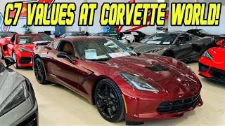 Corvette World WEIGHS in on C7 Pricing & Values "Rising or Falling"