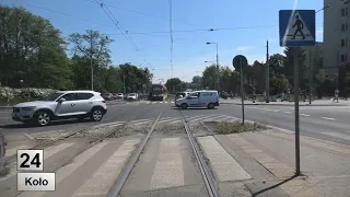 Tramwaje Warszawa 2022 Linia 24