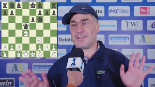 Round 9 Gibraltar Chess post-game interview with Vassily Ivanchuk