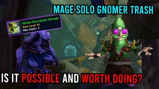 Mage Solo Gnomer Trash Farm | Is It Worth It? | WoW Season of Discovery | KallTorak Living Flame NA