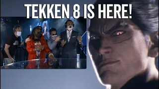 TEKKEN 8 TEASER (Tasty Steve, MarkMan and RIP reaction and Murray and Harada jumped in to join.)