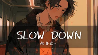 向井太一(Mukai Taichi) - SLOW DOWN  [가사/한글번역]