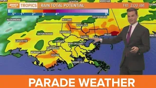 New Orleans Weather: Mid week storms; cold for parade weekend