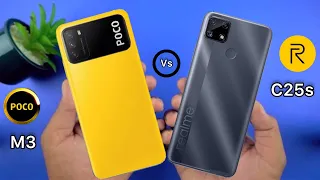 Realme C25s Vs Poco M3 Full Comparison | Helio G85 & SD 662 | Who Is Value for Money 🔥