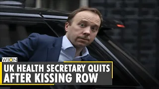 UK health secretary Matt Hancock quits after kissing row