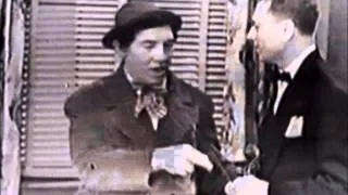 Chico Marx's TV Debut