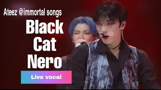 [Clean MR Removed]200829 ATEEZ - BLACK CAT NERO (Turbo) @ immortal songs 2