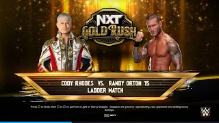 Randy Orton vs Cody Rhodes | Epic Showdown |WWE Night of Gold Rush 2024#codyrhodes#randyorton#randy