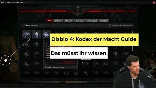 Diablo 4: Kodex der Macht Guide