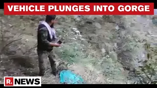 Jammu & Kashmir: Vehicle Falls In Gorge, 4 Succumb While Other 4 Persons Rescued | Republic TV