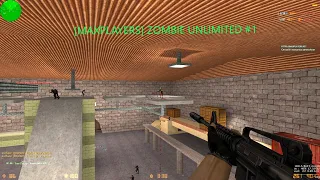 Counter-Strike 1.6 Gameplay #1 [MAXPLAYERS] ZOMBIE UNLIMITED© #1