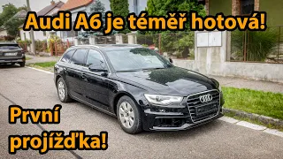 Oprava hotova, poprvé projíždíme opravenou Audi A6! A6 #4