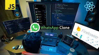 🔴 Let's Build a WhatsApp Clone with REACT JS for Beginners!