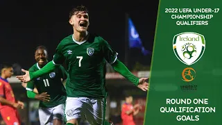 ALL THE GOALS | Ireland MU17's Round One of UEFA U17 Championship Qualifiers