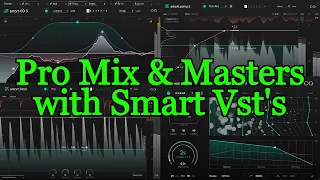 Mixing & Mastering With Ai VST Plugins by Sonible - Smart Bundle (EQ 3, Comp 2, Reverb & Limit)