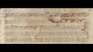 Vivaldi - Laudate pueri, RV 601 {Manuscript score}