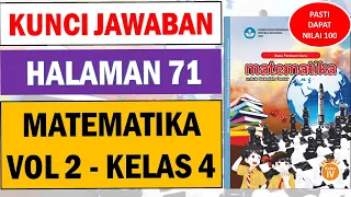 Kunci Jawaban Matematika Volume 2 Kelas 4 Halaman 71 Semester 2 Kurikulum Merdeka